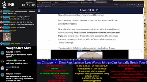 2022-11-27 10:00 EST - A Common Lawyer Comments: with Brent Winters