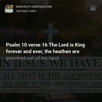 Psalms 10:16