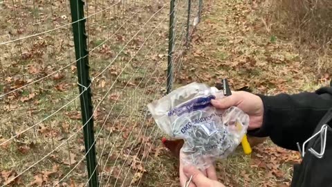 How to use the Free Tractor Supply T-Post Clips