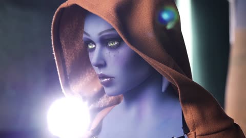 Light Blue Alien Jedi Starwars Sex Doll 153cm by Dolls Castle - Showroom Video