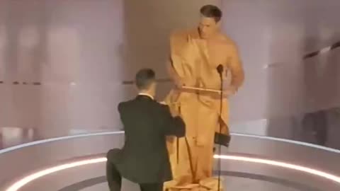 John Cena Behind The Scenes Naked at the Oscar's
