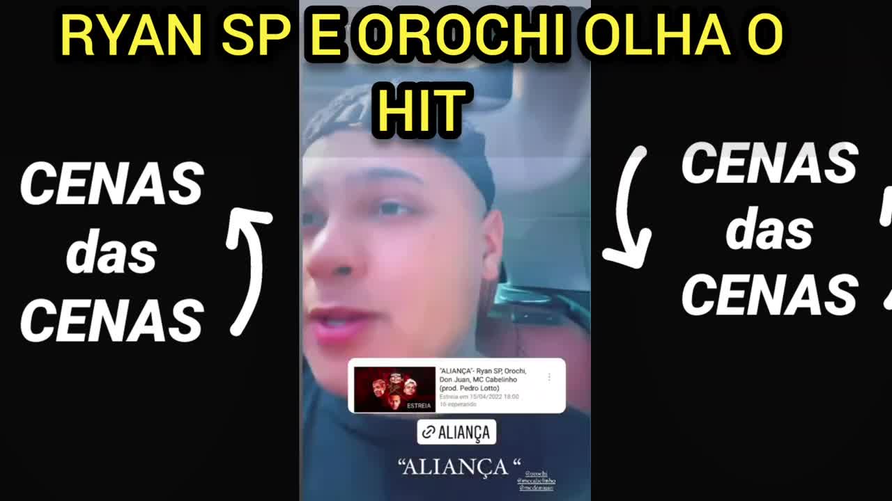 Ryan Sp e Orochi olha o HIT #trap #funk #noticias #brasil #ryansp #orochi