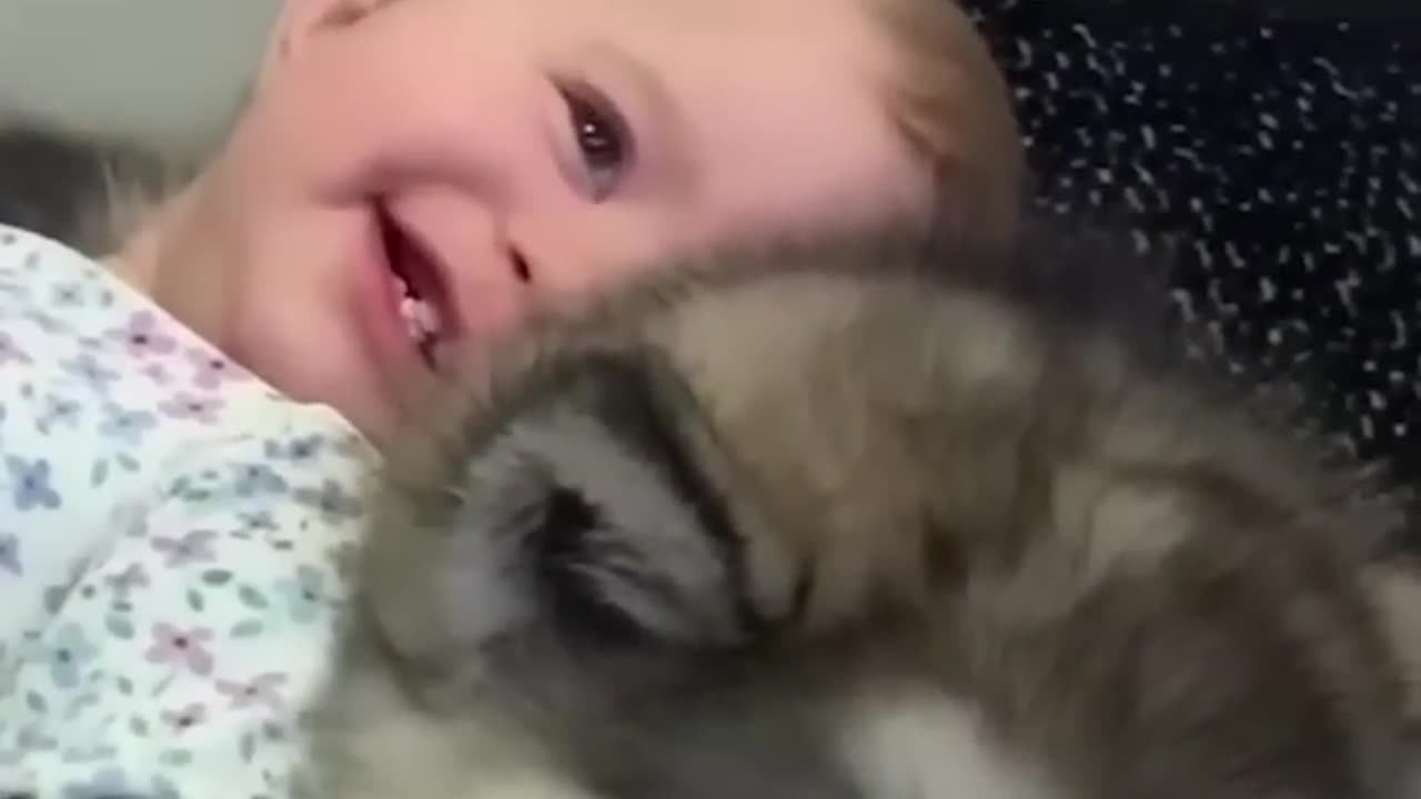 Adorable Puppy Meet Baby Love From First Sight!