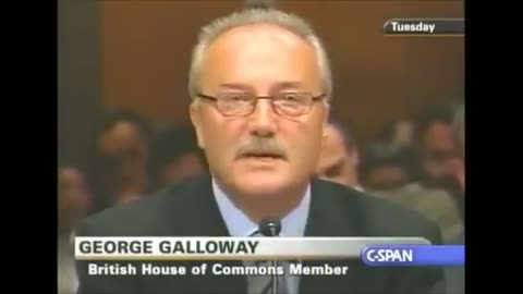 George Galloway Historic Address to the US Senate