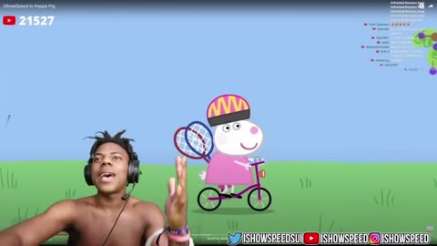iShowSpeed Reacts To His Own PEPPA PIG Episode...