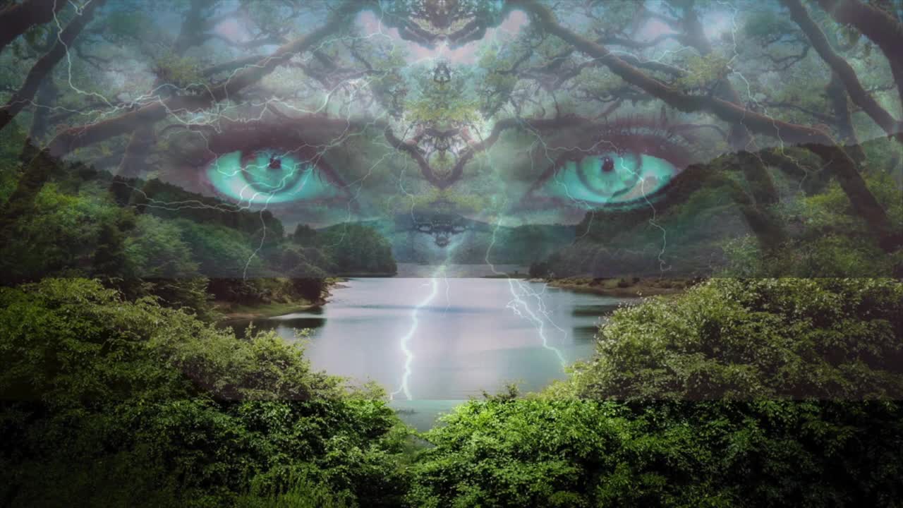 Tropical Rainforest Rain Thunder Relaxing Nature Sound for Sleep or Studying White Noise 5 Hours