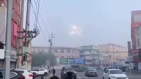 INSANE Strange Anomaly was witnessed in the sky by many citizens in china. HAARP?
