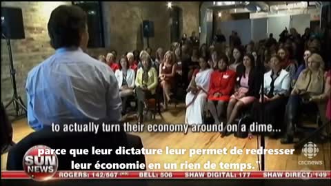 ▶ EXTRAIT-RQ + LIENS parus (15 fév 22) : Justin Trudeau admet admirer la Chine pour sa dictature...