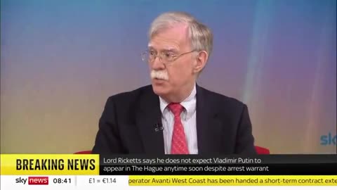 I'LL BE DAMNED... JOHN BOLTON SAID THAT THE INTERNATIONAL CRIMINAL COURT IS ILLEGITIMATE