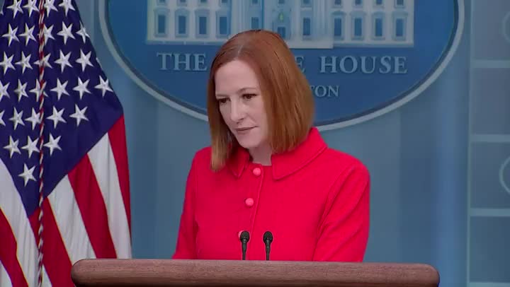 Psaki refuses all questions about the Durham investigation