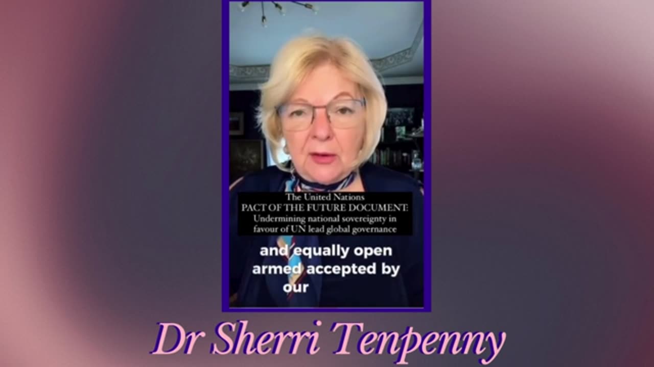 Dr. Sherri Tenpenny Speaking on the United Nations Pact of the Future