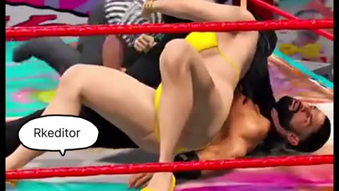 WWE royal rumble match elevation video
