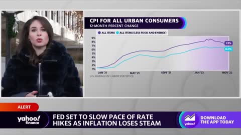 Fed set to slow pace of rate hikes as inflation cools