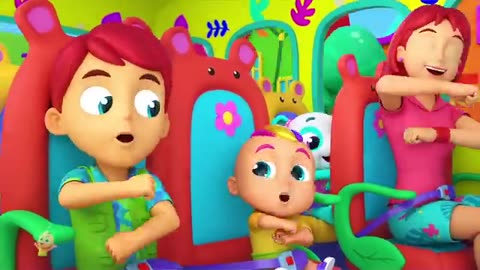 Wheels On The Bus Go Round and Round _ School Bus Song _ Nursery Rhymes and Kids Songs