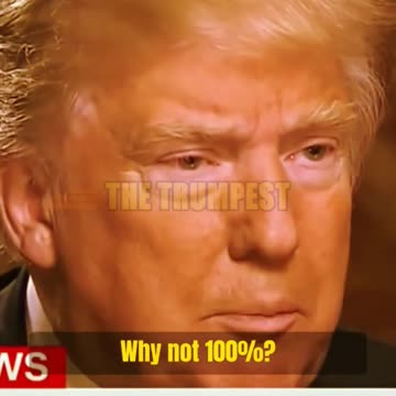 Trump: "We spend the most in the military but it's not for us."