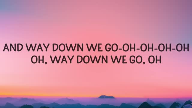 KALEO - Way Down We Go (Lyrics)