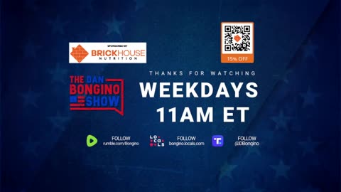 Will Biden Survive The Week? Dan Bongino 130,00 live viewers today during the live show.