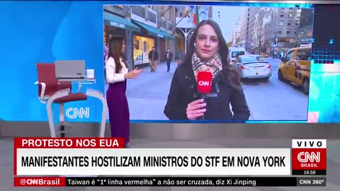 Lewandowski e Gilmar Mendes criticam ataques que sofreram em Nova York | CNN 360°