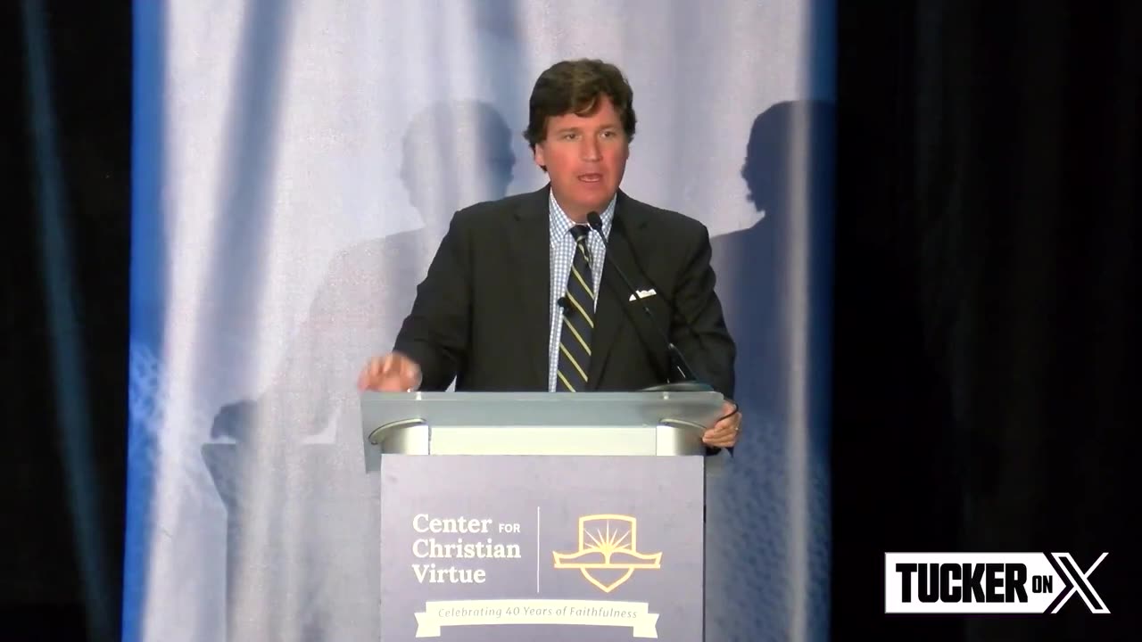 Tucker Carlson Speaks at the Center for Christian Virtue