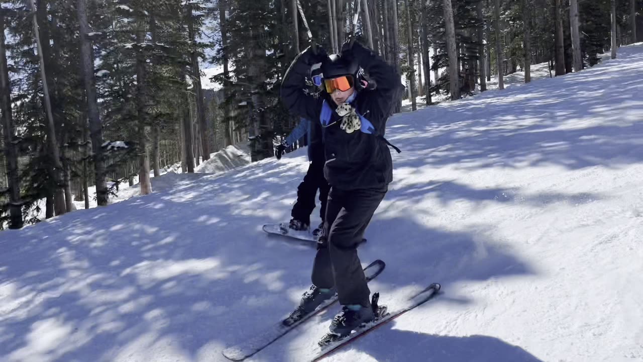 Asher's Skiing Video