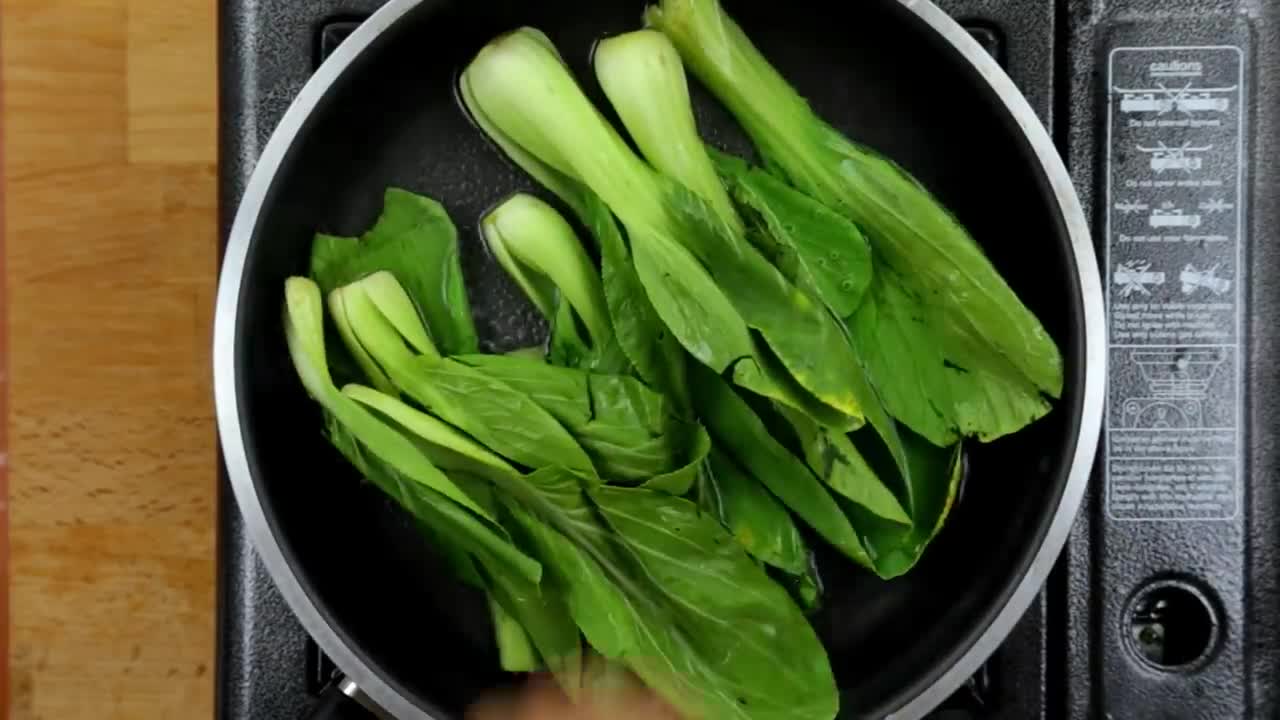 Chinese Food Recipe - Bok Choy Oyster Sauce