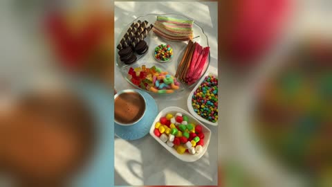 notallking Filling Plate with sweets