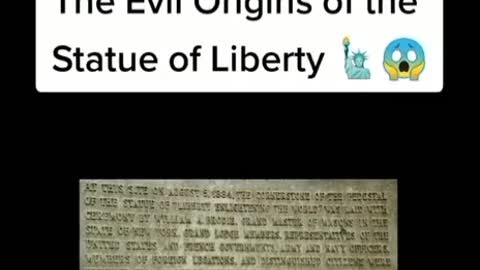 The Statue of Liberty's origin