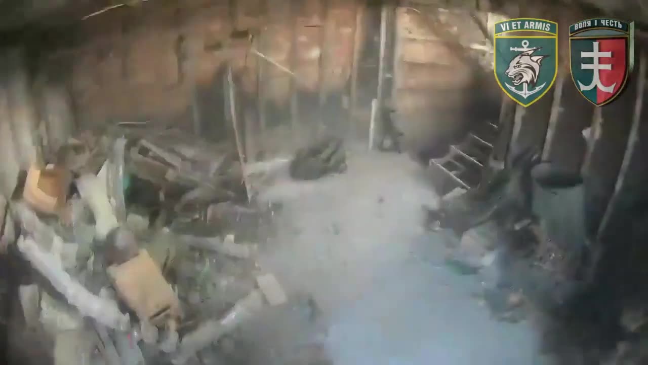 Contact battle with the enemy in one of the hottest areas