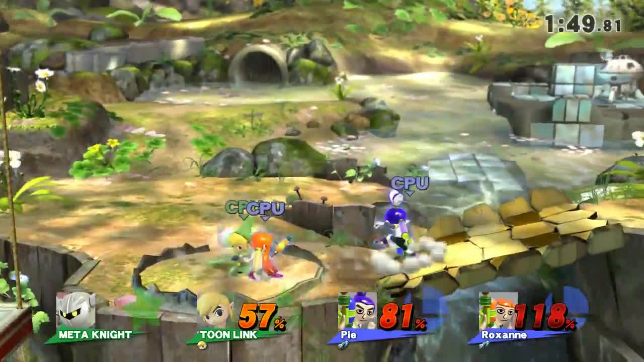 Super Smash Bros 4 Wii U Battle112