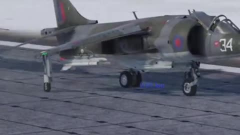 harrier hits different