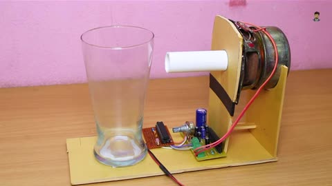 How to make sound frequency gun for glass your home