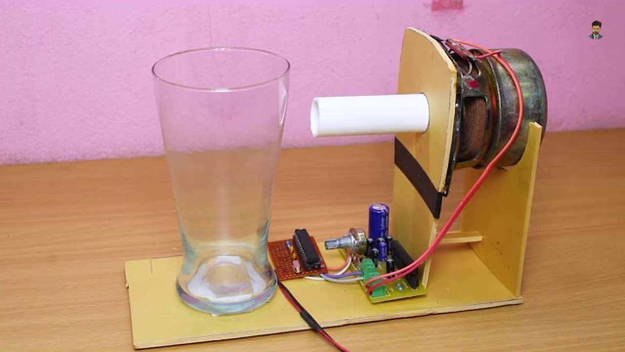 How to make sound frequency gun for glass your home