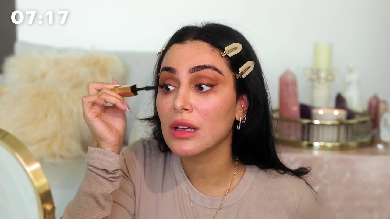 Huda Kattan's Everyday Glam Beauty Routine _ Allure