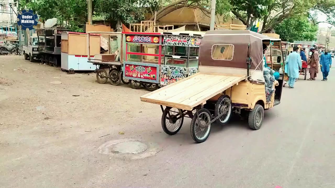 Crafting a Vintage Style Wooden Hand Cart