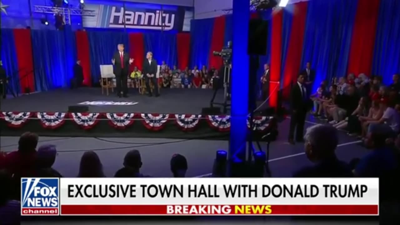 President Donald Trump - Sean Hannity - Full Town Hall - June 1, 2023