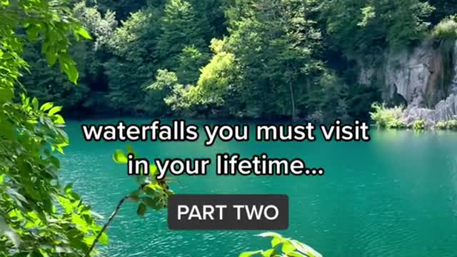 waterfalls you must visit in your lifetime...