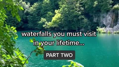 waterfalls you must visit in your lifetime...