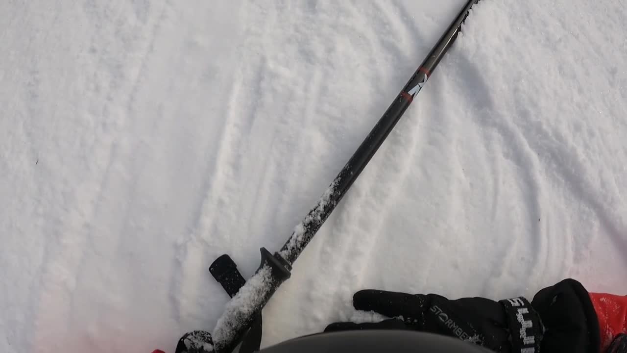 Skier Face Dive After a Failed Rail Slide