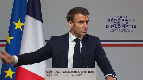 États généraux de la diplomatie discours d'emmanuel macron