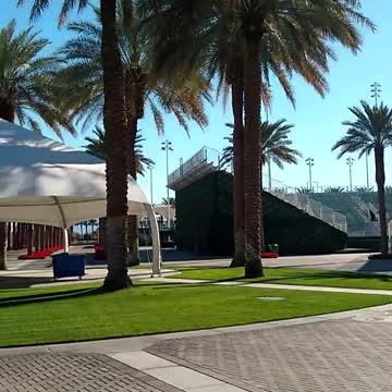 VISITING INDIAN WELLS TENNIS GARDENS PALM DESERT CALIFORNIA