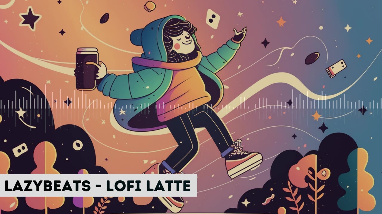 🌙 Lazy Beats - Lofi Latte ☕️ | Relaxing Music for Studying & Working 📚💻