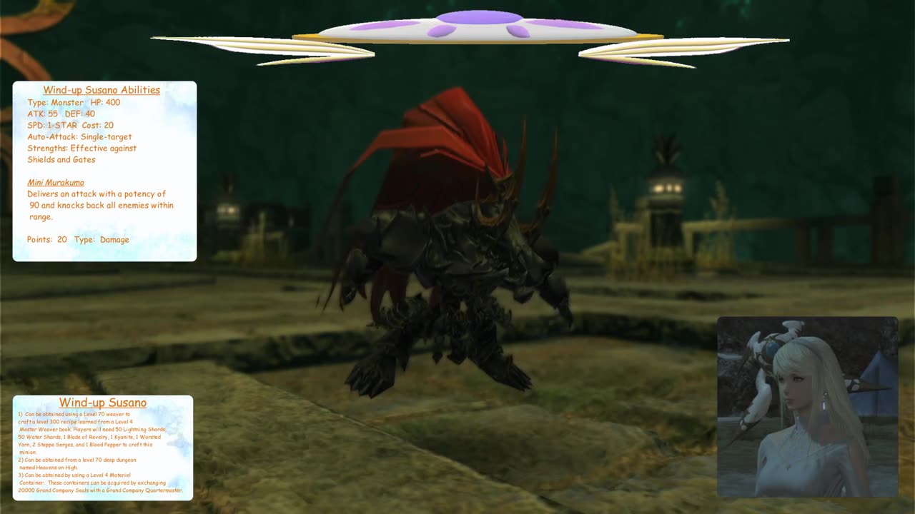 Final Fantasy 14: Stormblood, Wind-Up Susano Minion