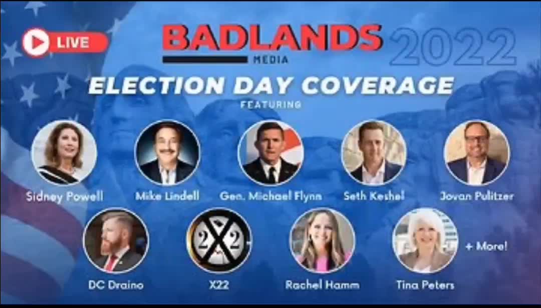 🔥 Badlands Media Election Day Coverage [See Description for Details]