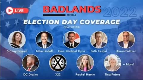 🔥 Badlands Media Election Day Coverage [See Description for Details]