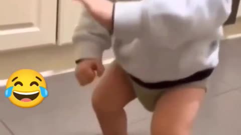 Cute funny baby dancing💞#shorts