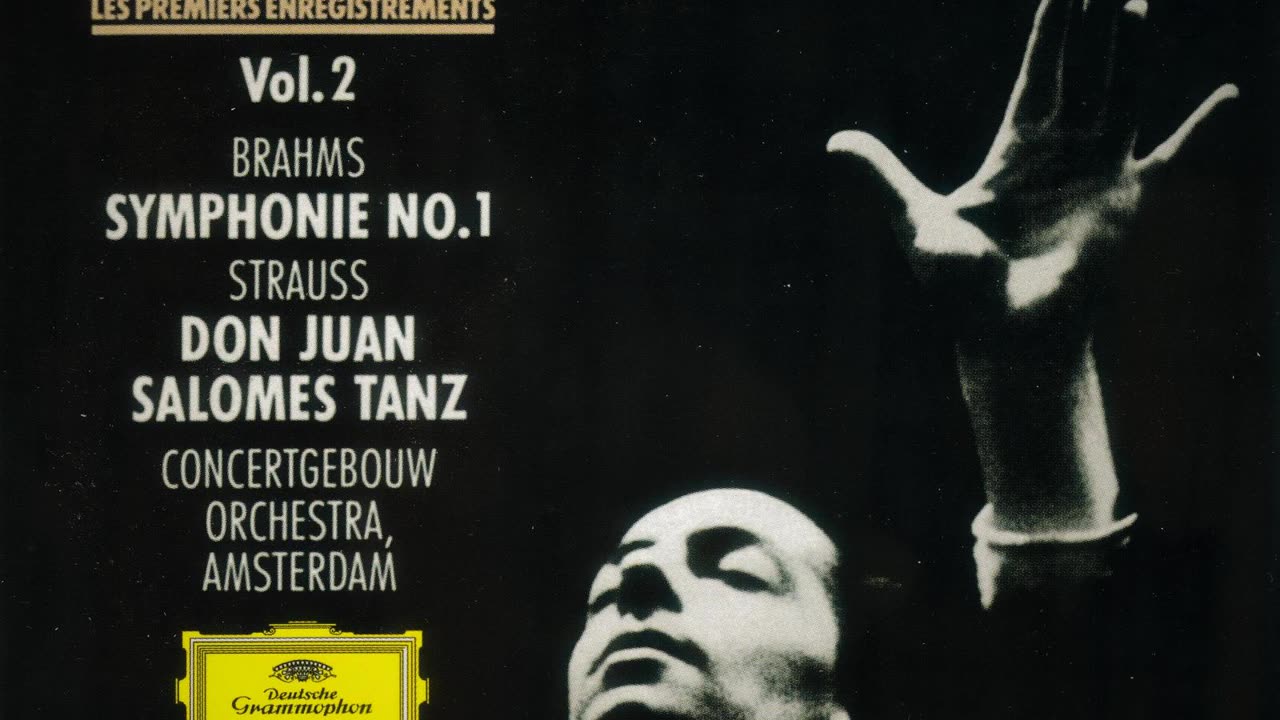 Herbert von Karajan - Brahms Symphony no. 1 / Strauss Don Juan - Salome - Concertgebouw 1943