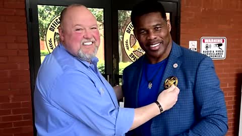 Herschel Walker Says Police Badge Is Real