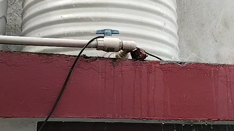 Water leak from Tank