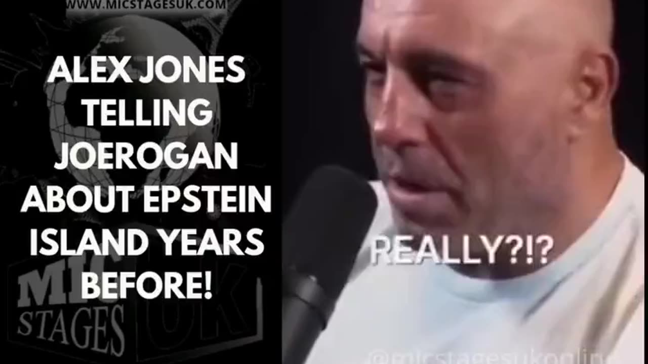 Alex jones Told Joe rogan About #EpsteinIsland Years Before