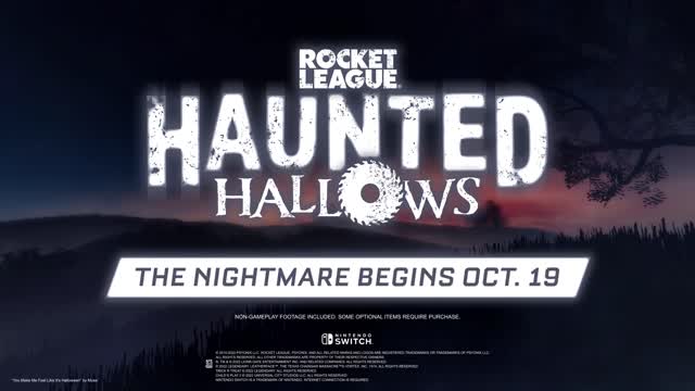 Rocket League - Haunted Hallows 2022 Trailer - Nintendo Switch